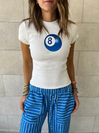 Lucky 8 Baby Tee