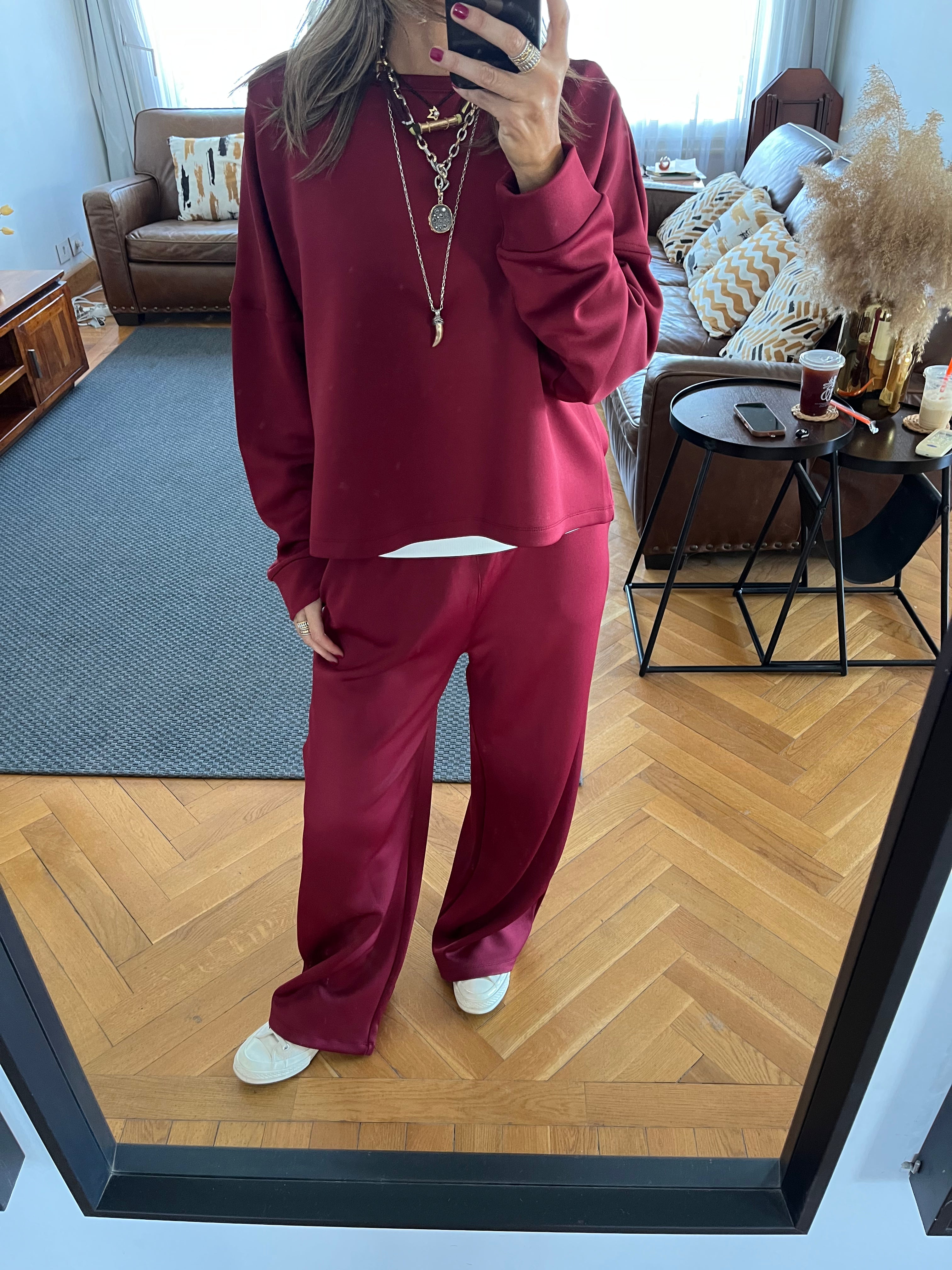 Plum Scuba Flare Set