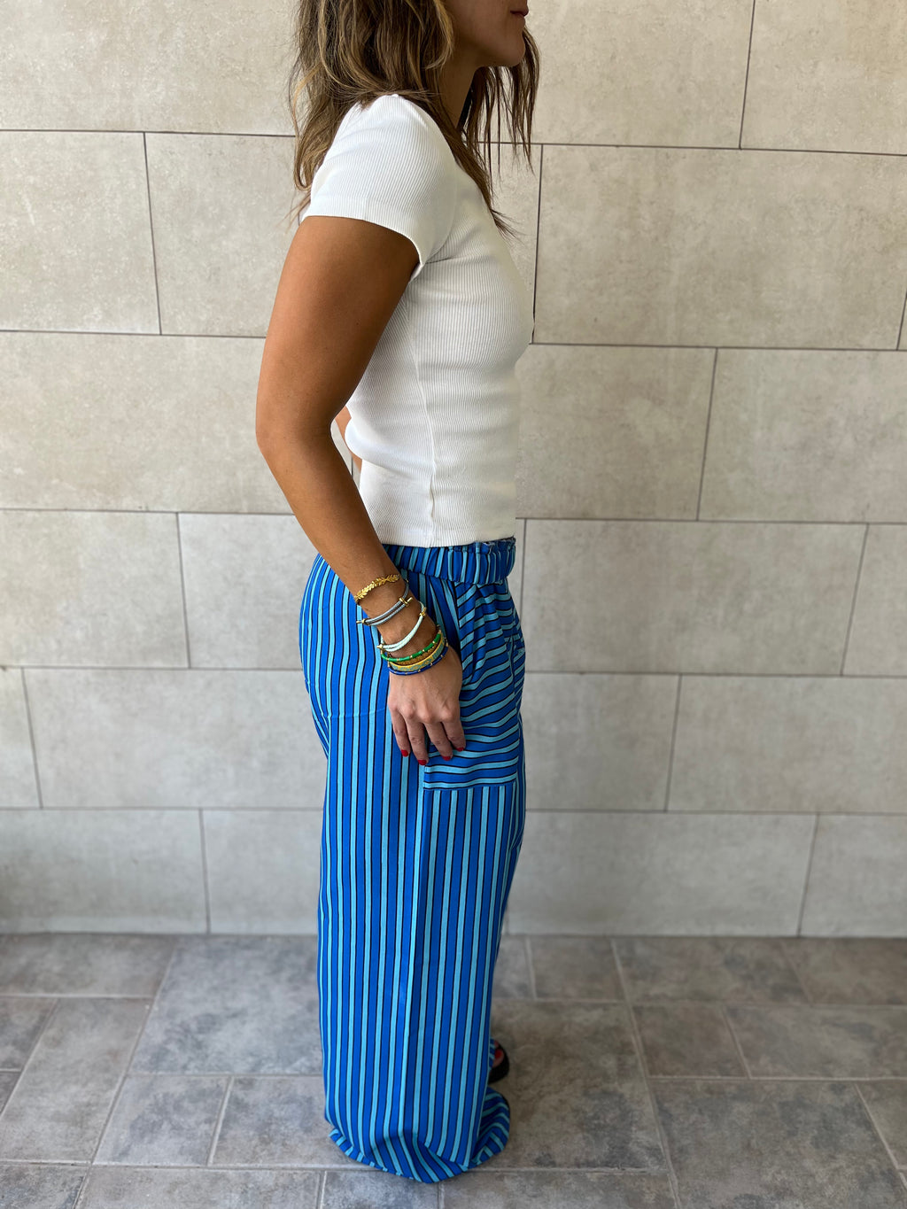 Blue Saturday Errands Pants