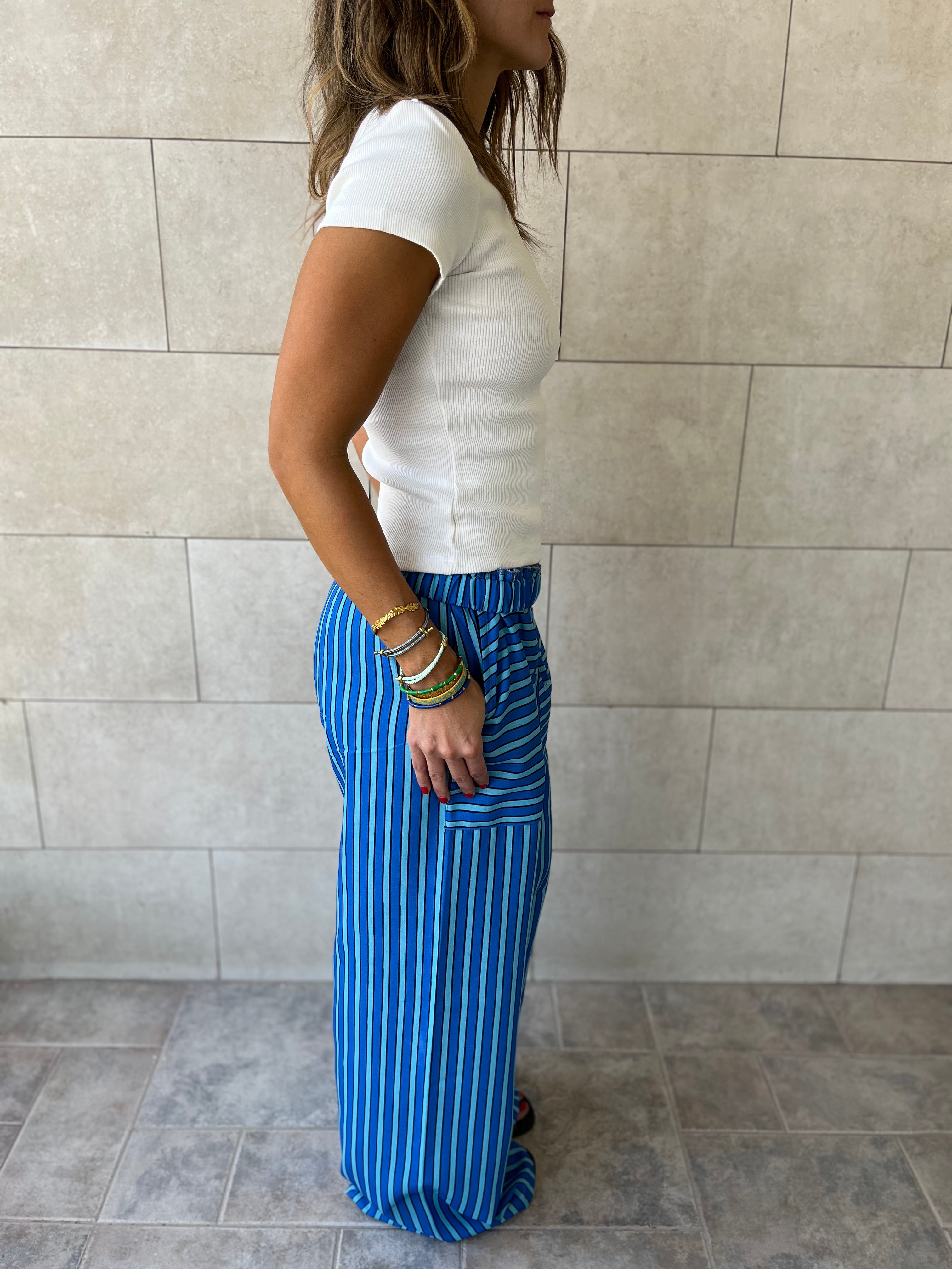 Blue Saturday Errands Pants