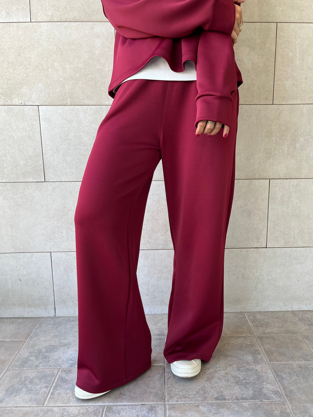 Plum Scuba Flare Set