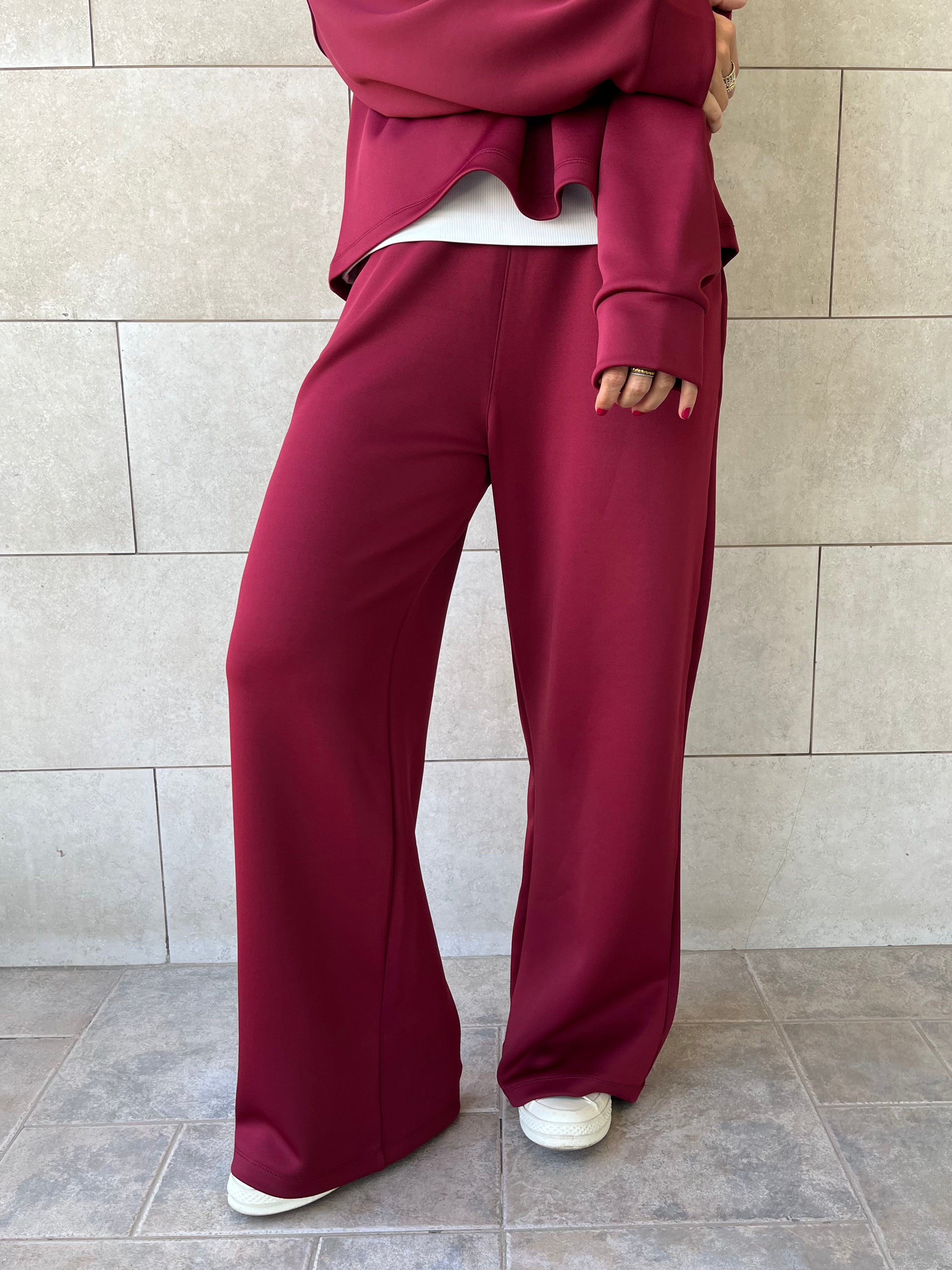 Plum Scuba Flare Set