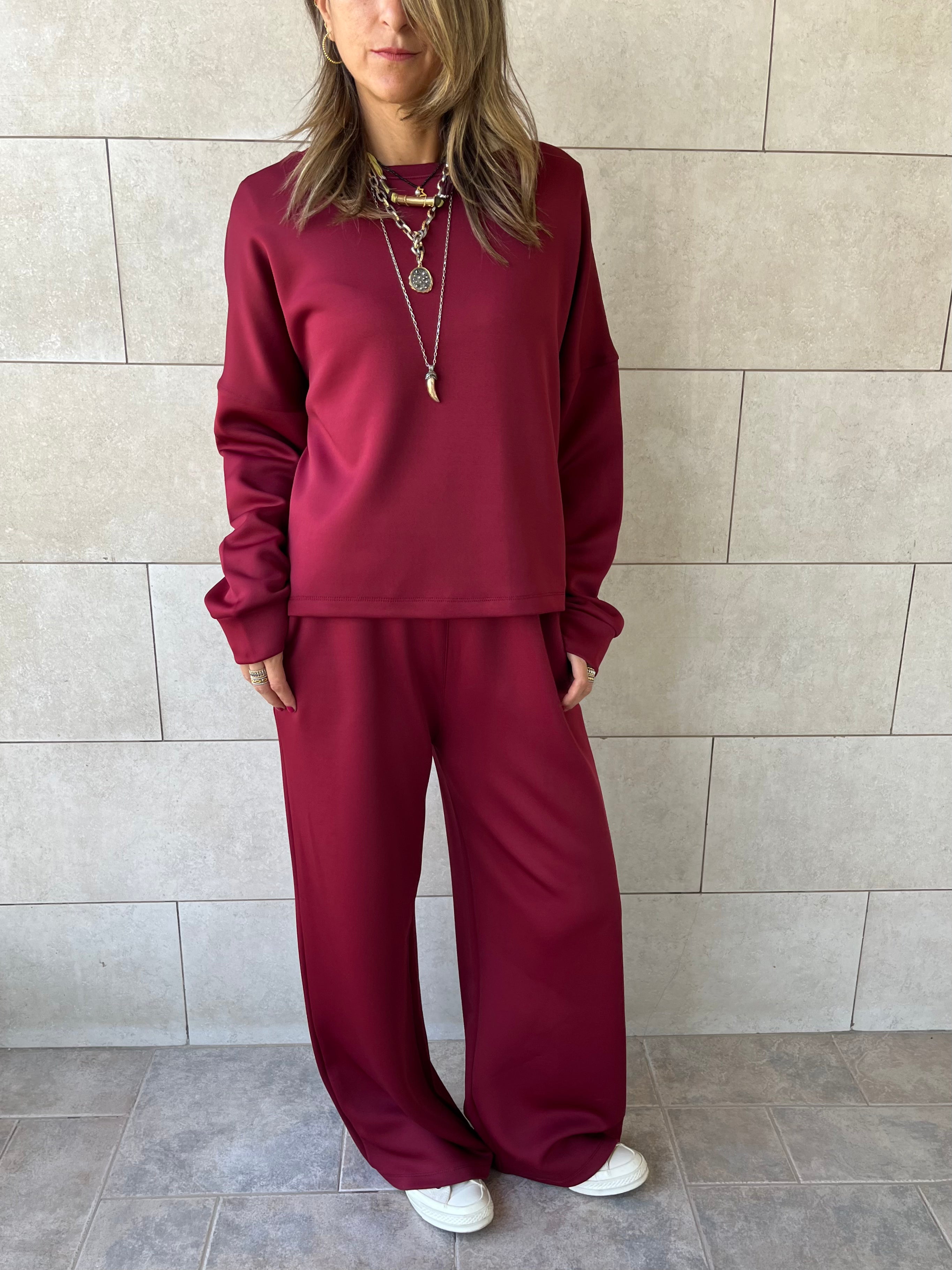 Plum Scuba Flare Set