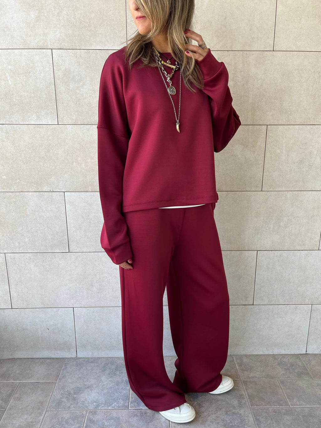 Plum Scuba Flare Set