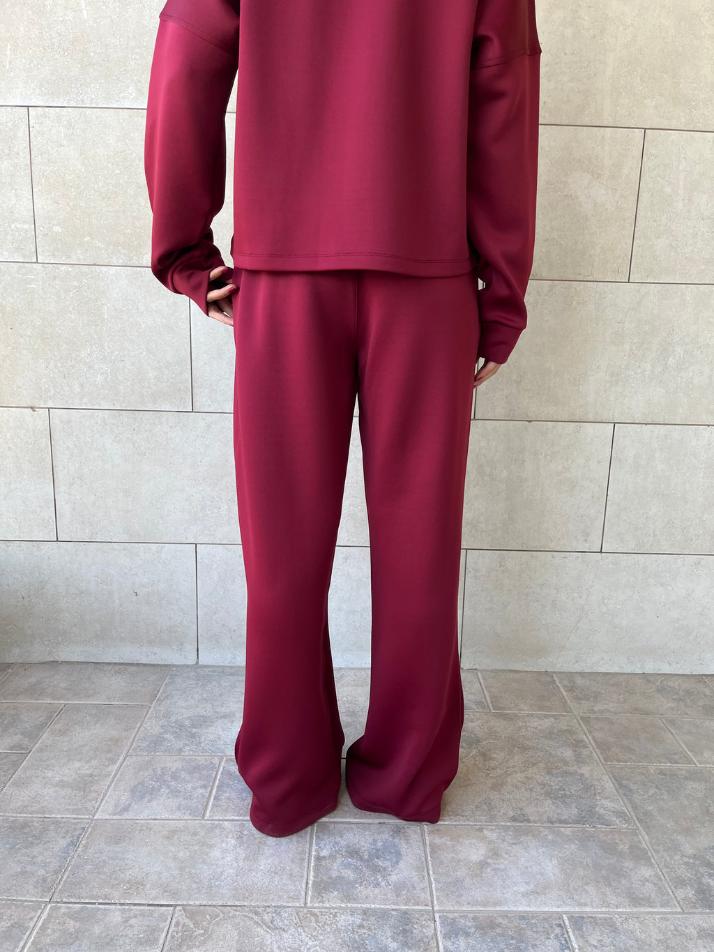 Plum Scuba Flare Set
