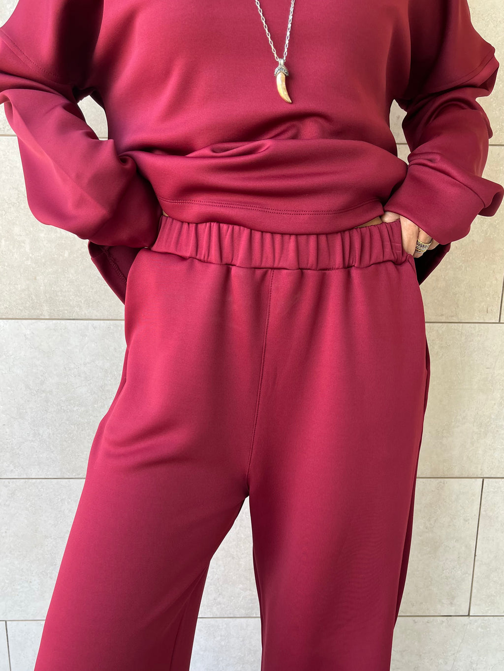 Plum Scuba Flare Set