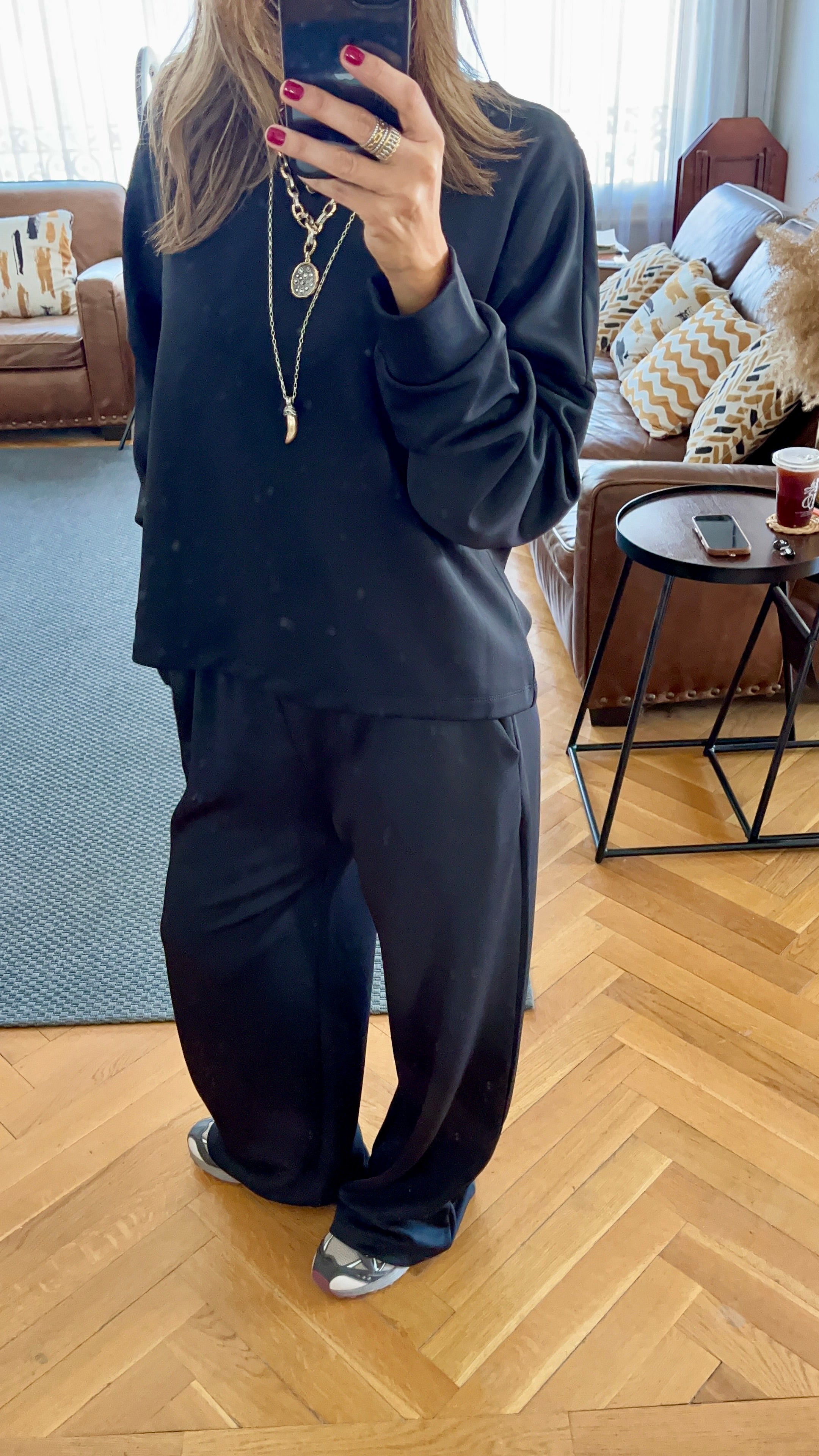 Black Scuba Flare Set