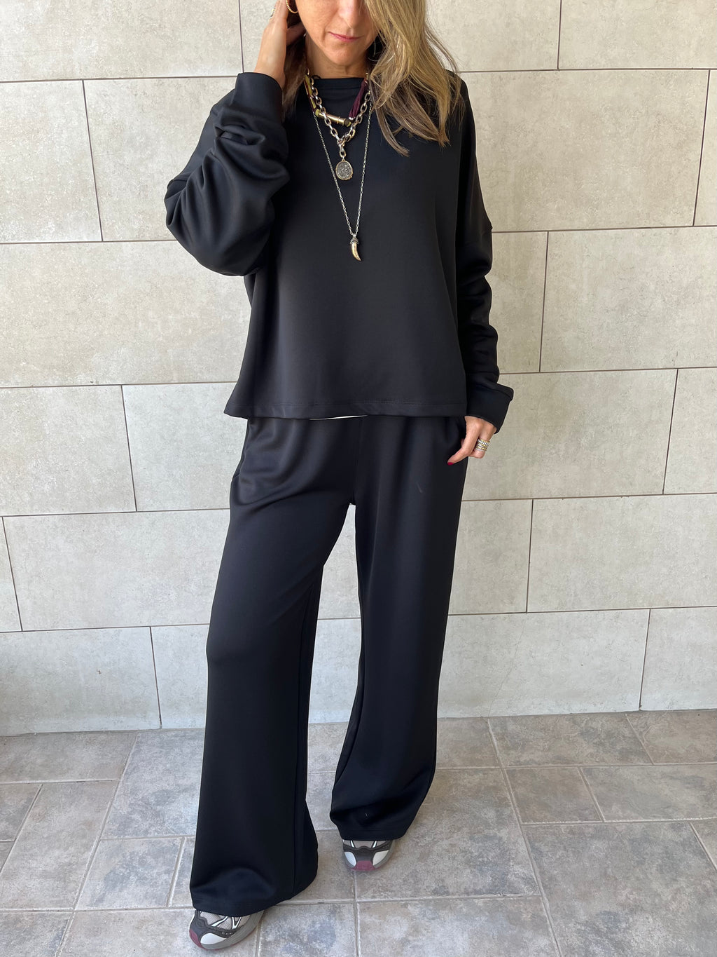 Black Scuba Flare Set