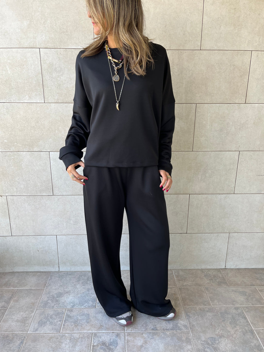 Black Scuba Flare Set