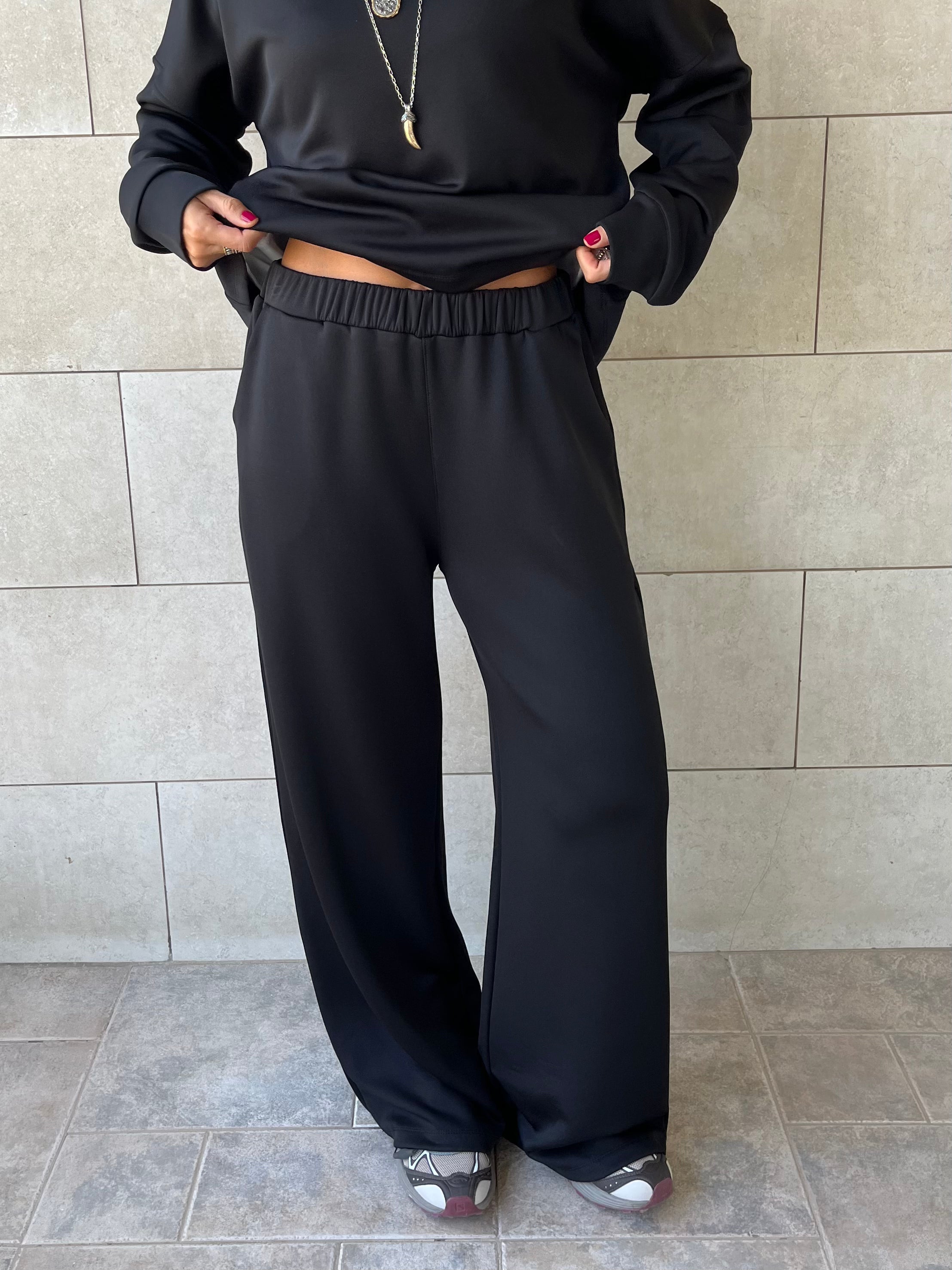 Black Scuba Flare Set