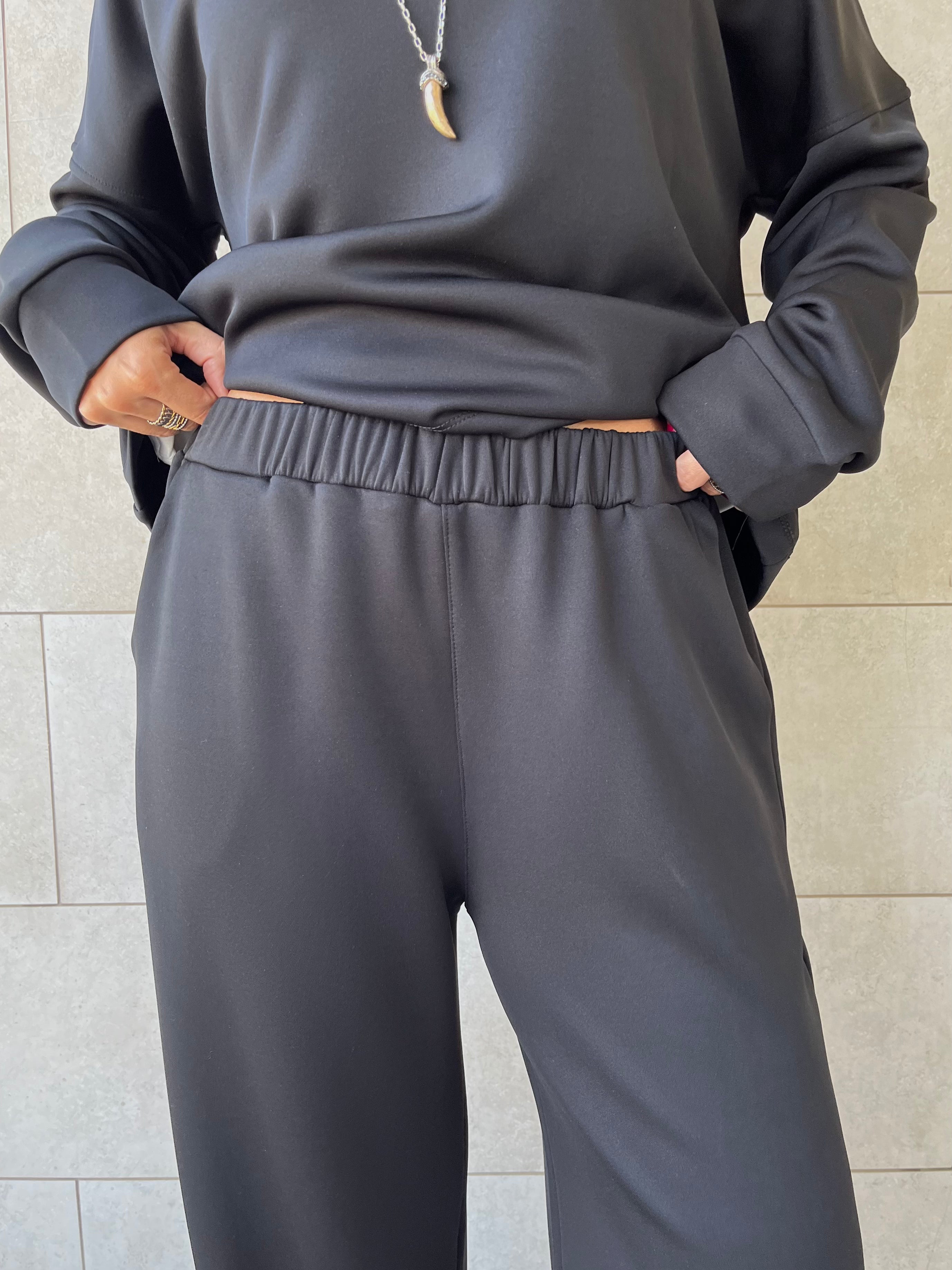 Black Scuba Flare Set