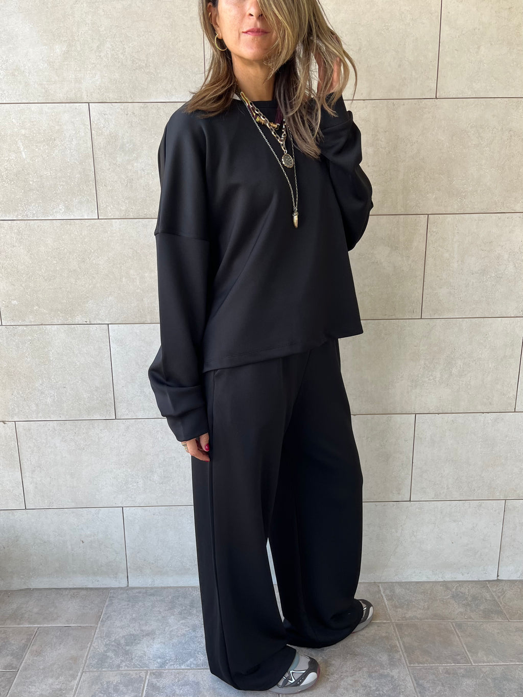 Black Scuba Flare Set