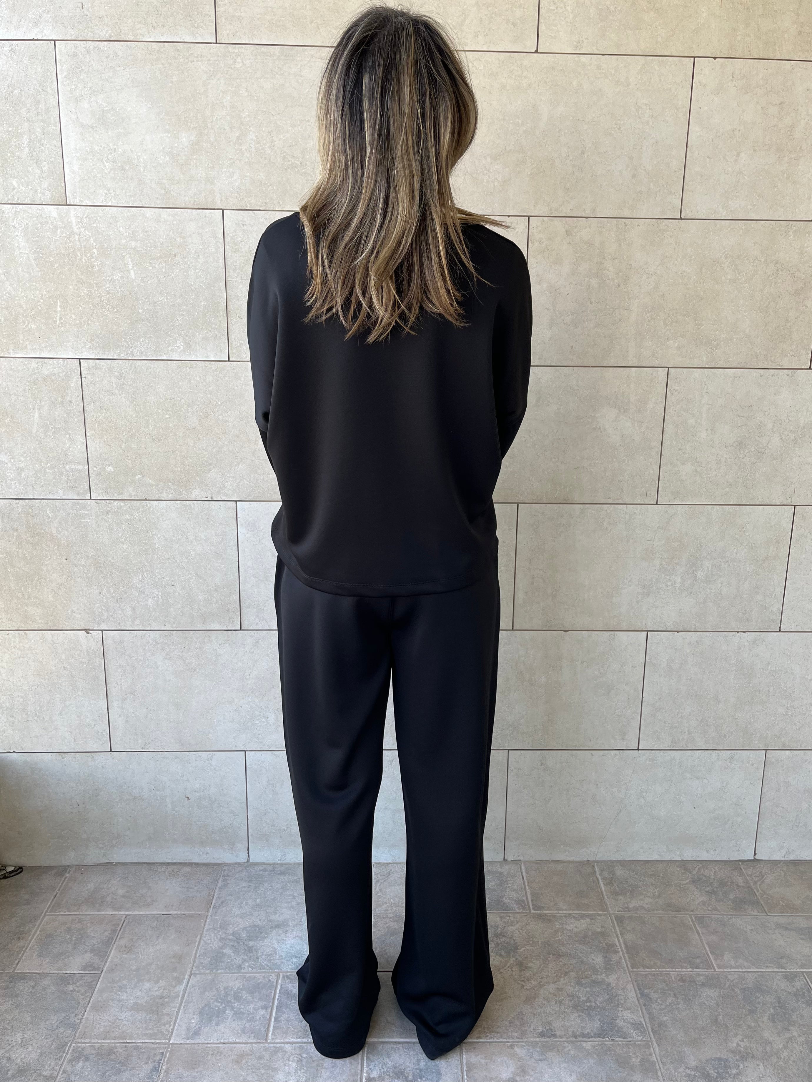 Black Scuba Flare Set