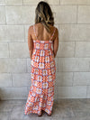 Checkered Sleeveless Tiered Dress