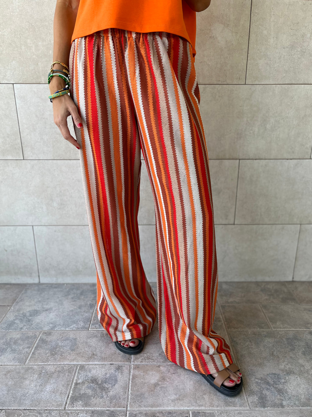Orange Hues Pants