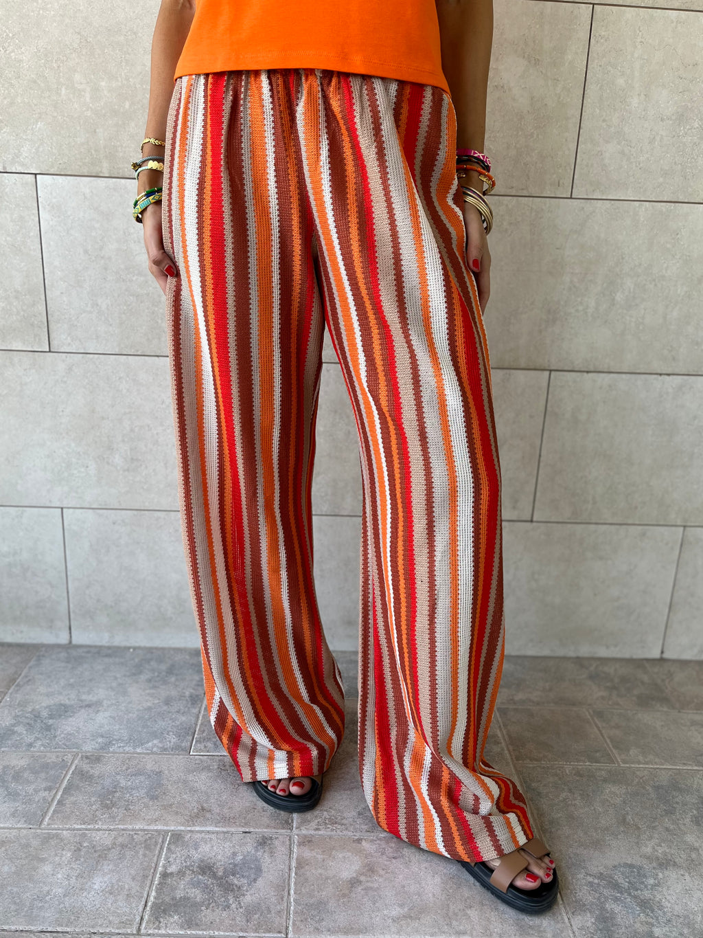 Orange Hues Pants
