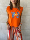 Fish Or Fishes? Shoulder Pad Cut Tee
