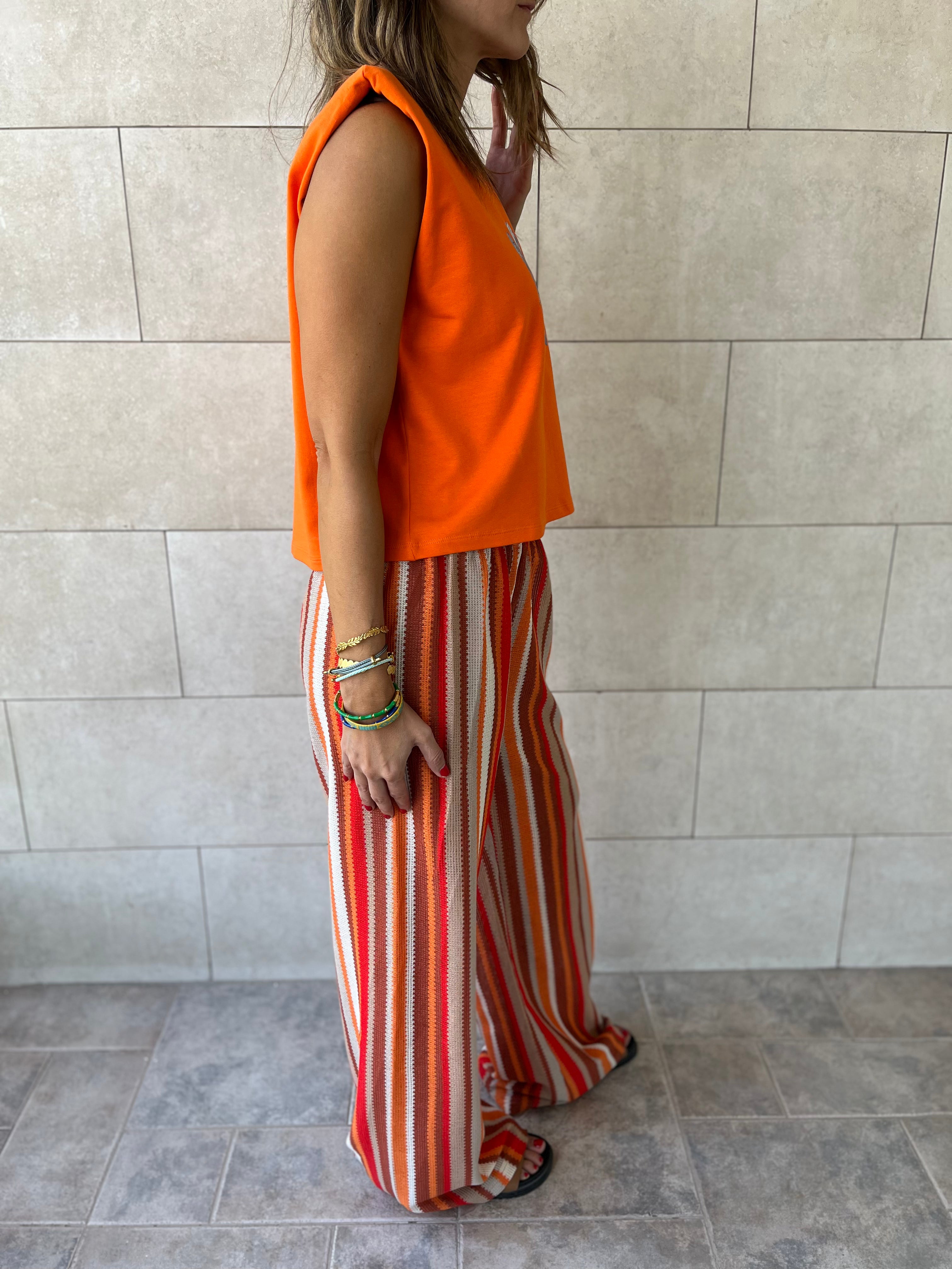 Orange Hues Pants