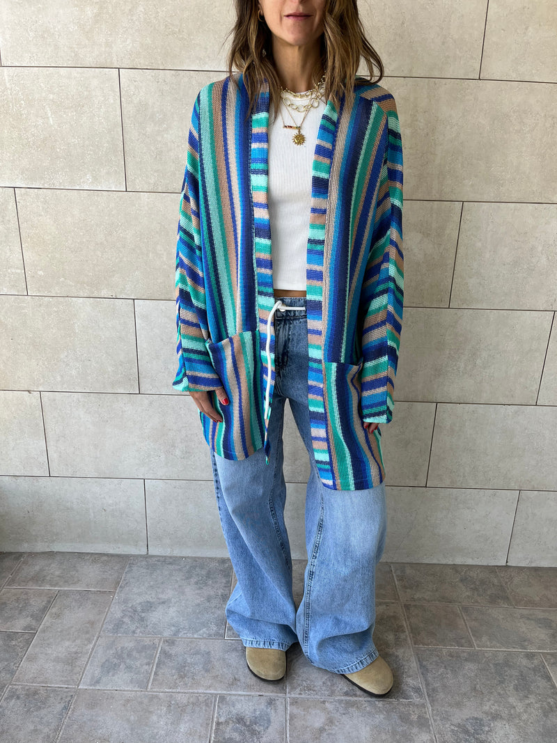 Blue Hues Kimono