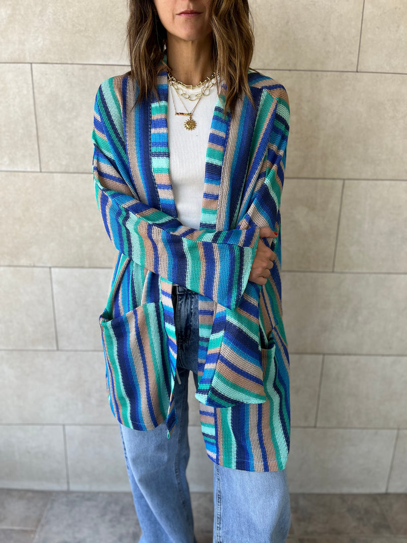 Blue Hues Kimono