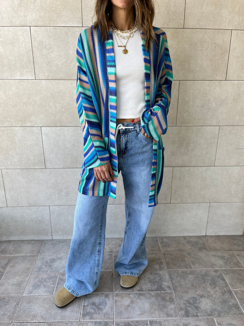 Blue Hues Kimono