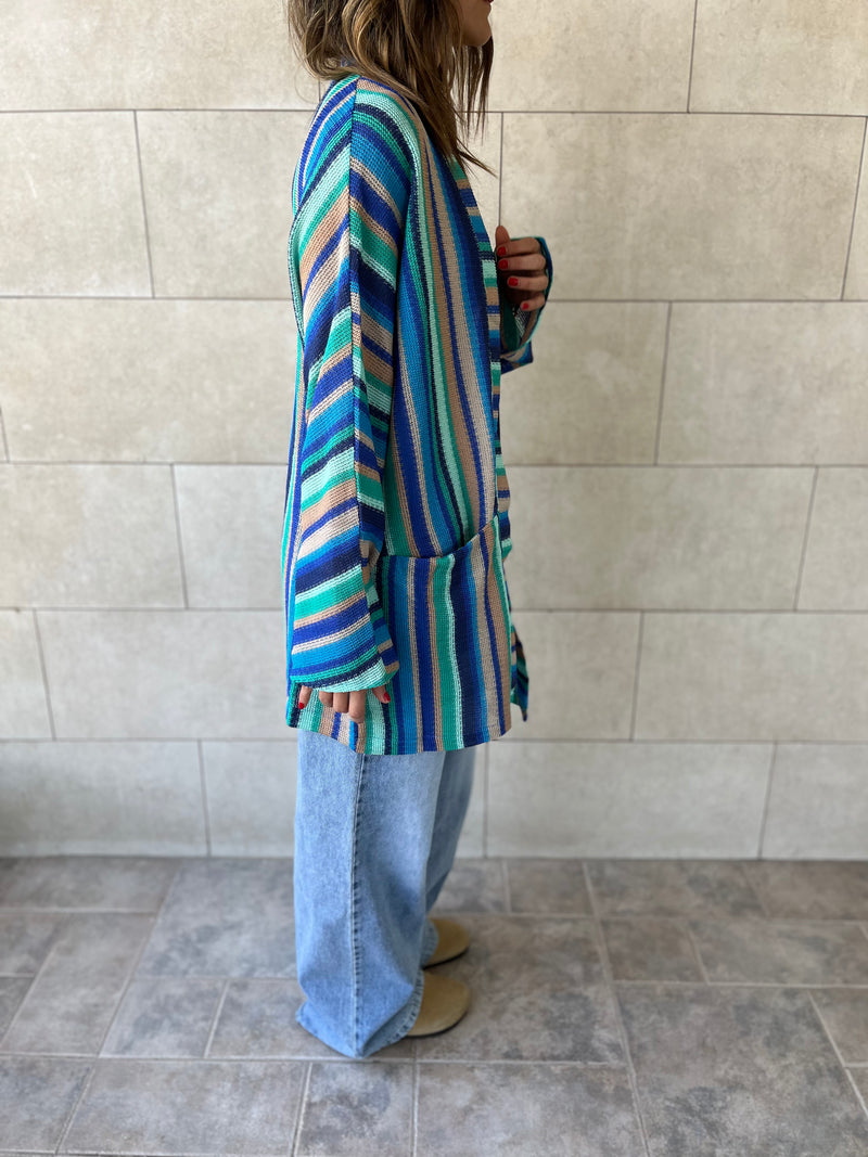 Blue Hues Kimono