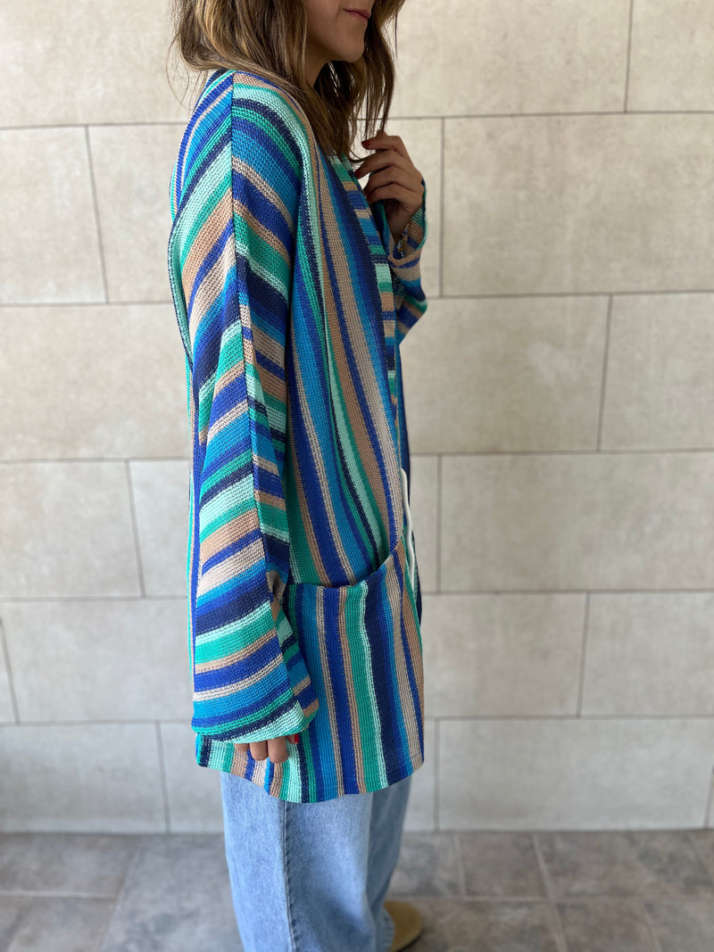 Blue Hues Kimono