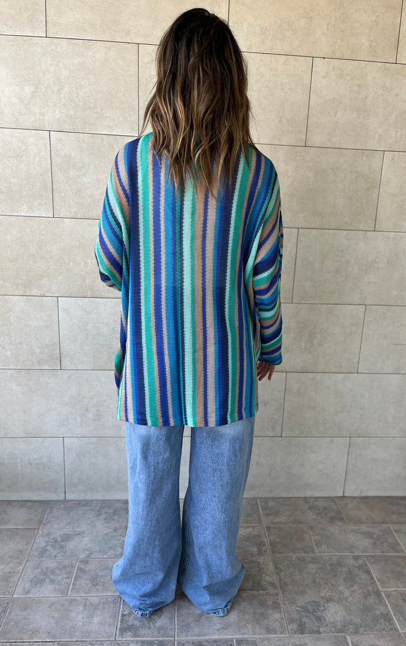 Blue Hues Kimono