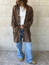 Brown Hues Kimono