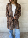 Brown Hues Kimono