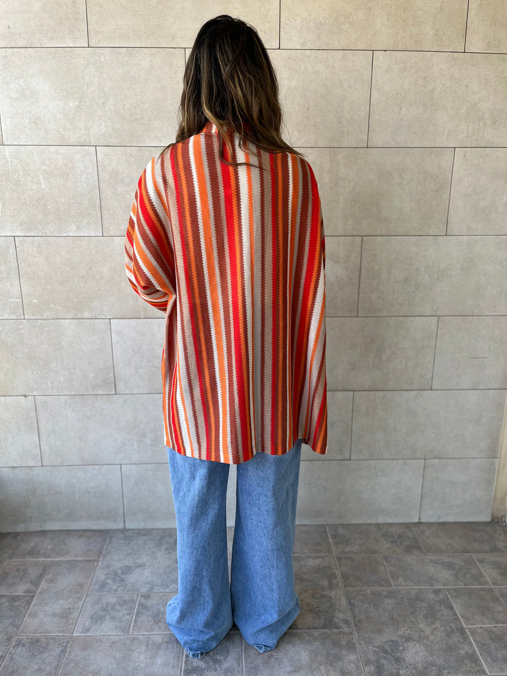 Orange Hues Kimono