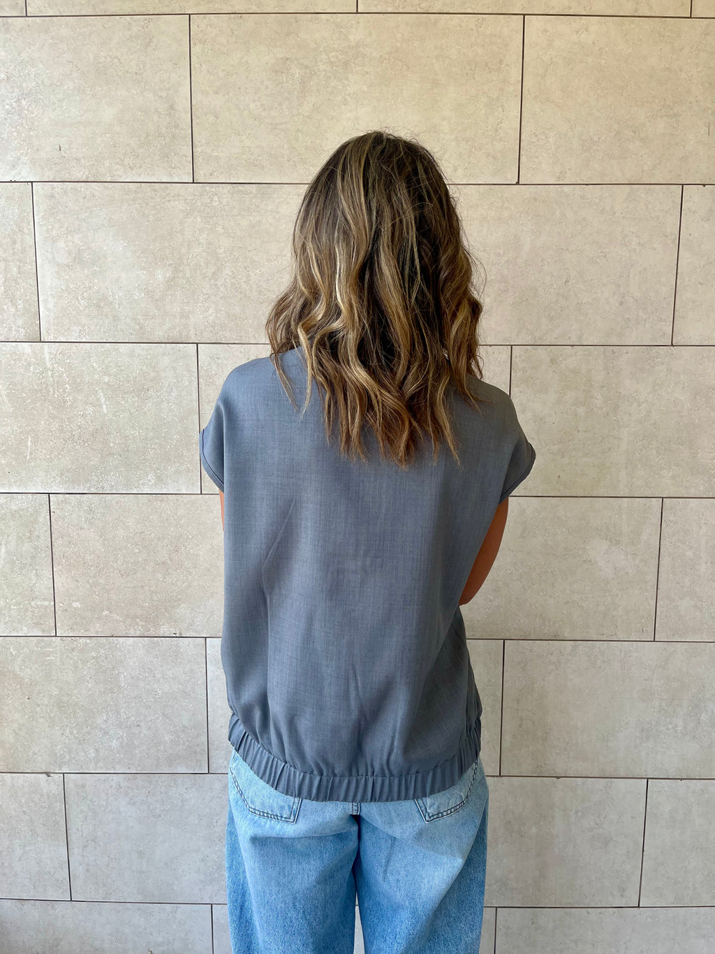 Grey Safari Light Vest