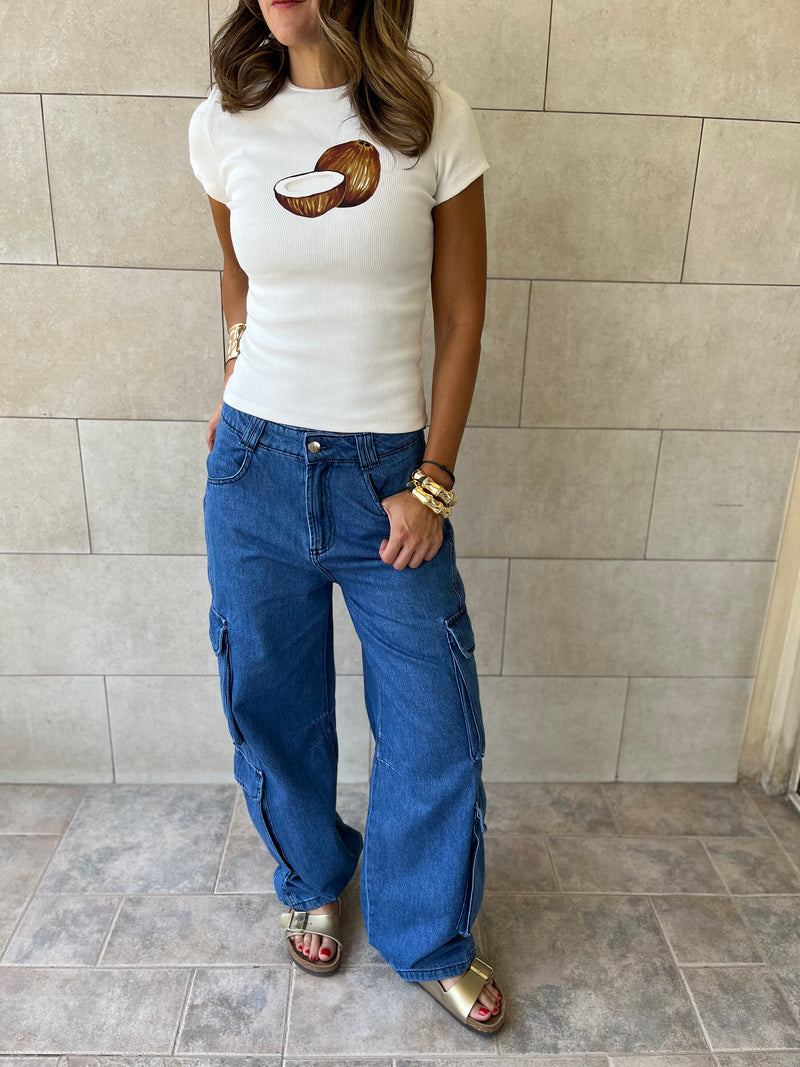 Coconut Baby Tee