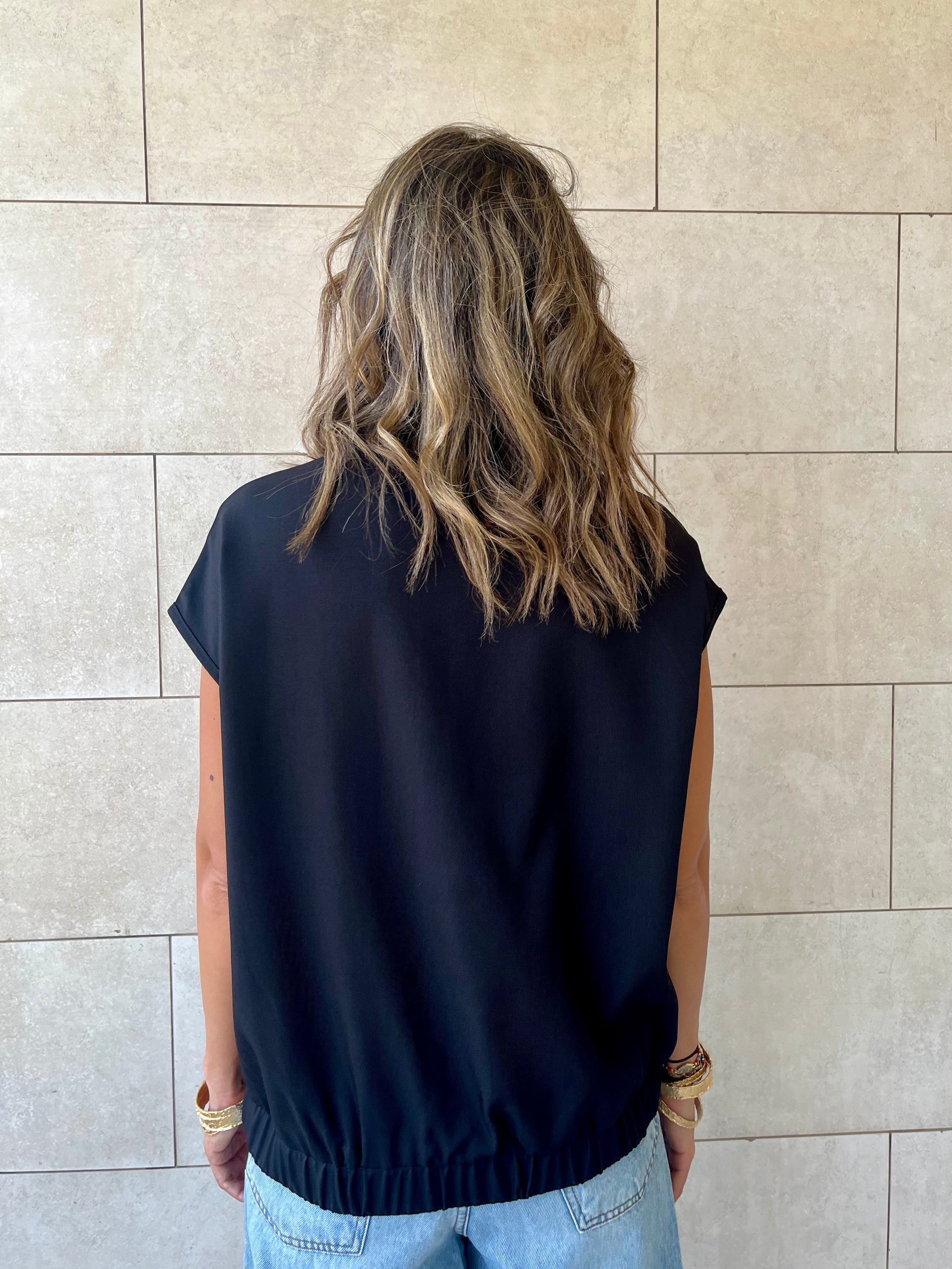 Black Safari Light Vest