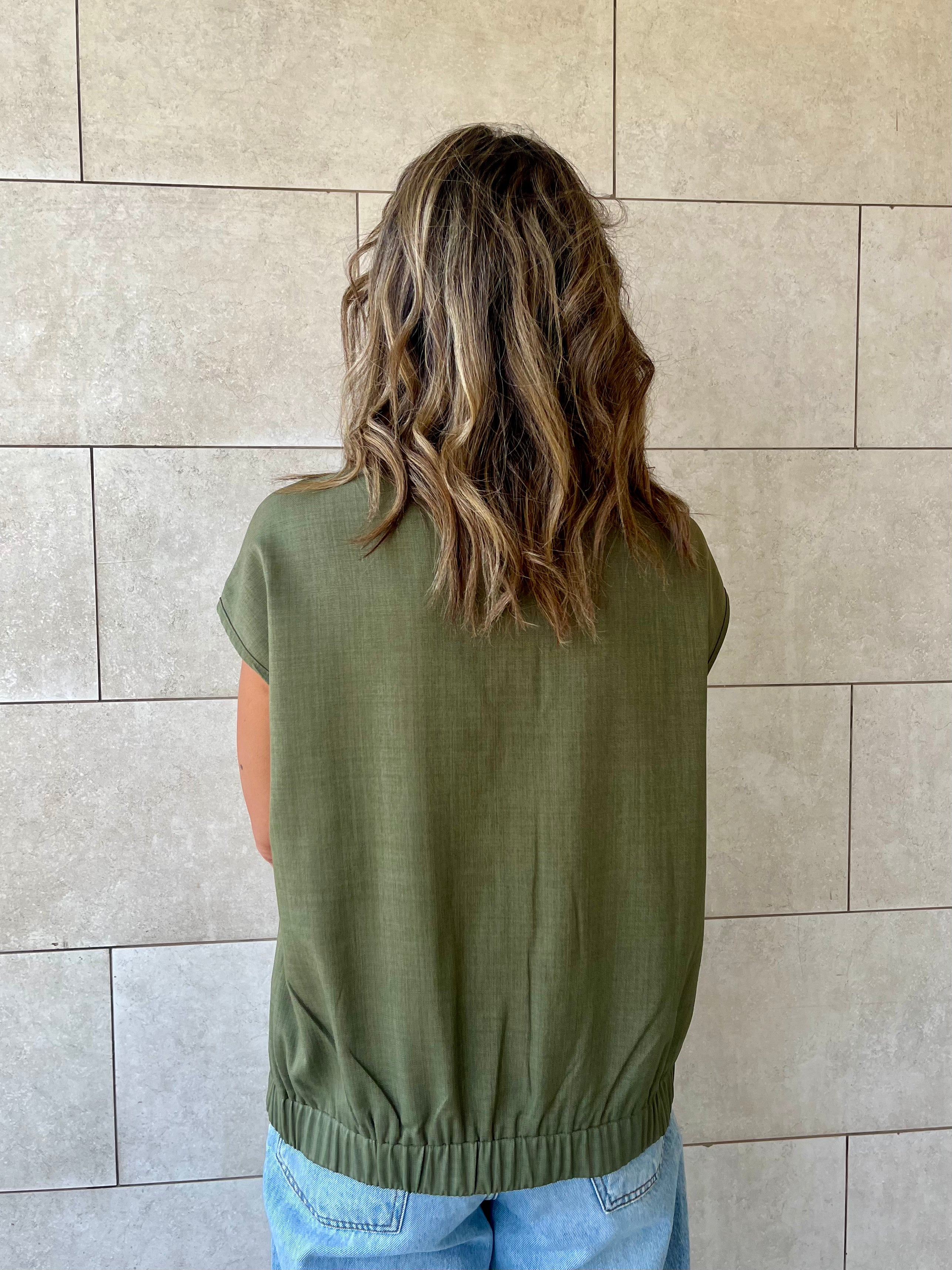 Olive Safari Light Vest