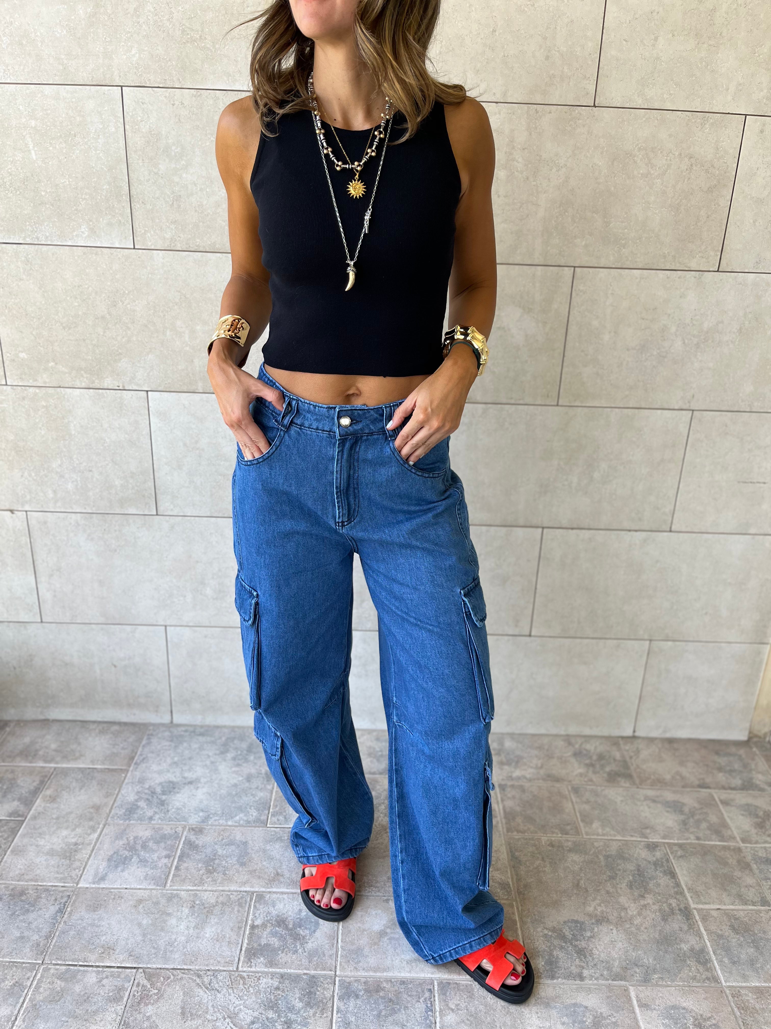 Black 99 Interknit Sleeveless Basic Top