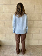 Baby Blue Soft Cozy Pullover