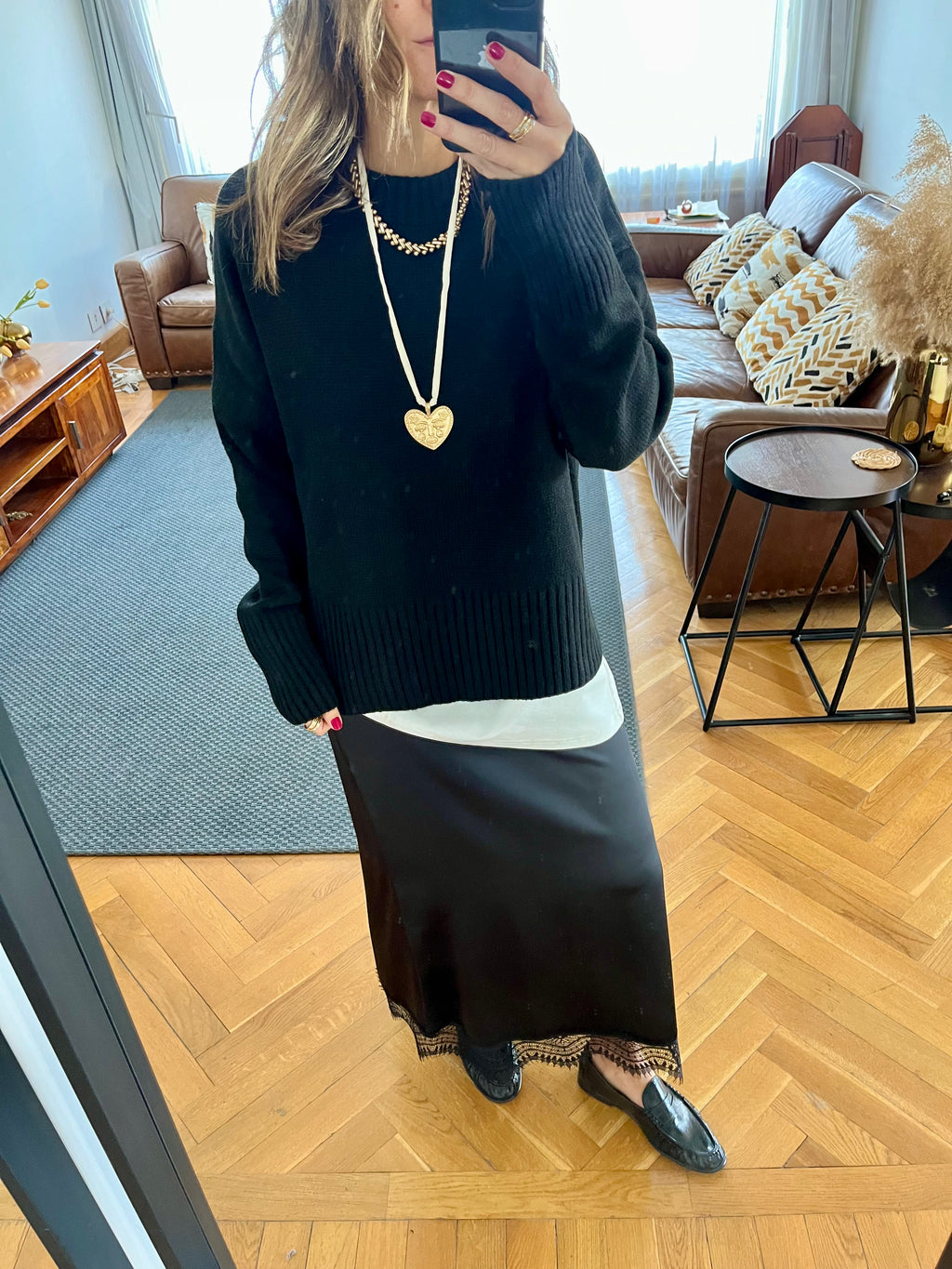 Black Soft Cozy Pullover