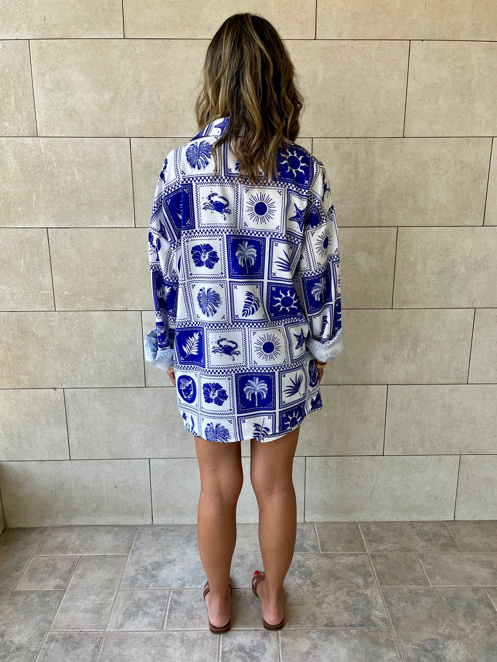 Blues Printed Long Sleeve Shirt