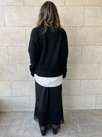Black Soft Cozy Pullover