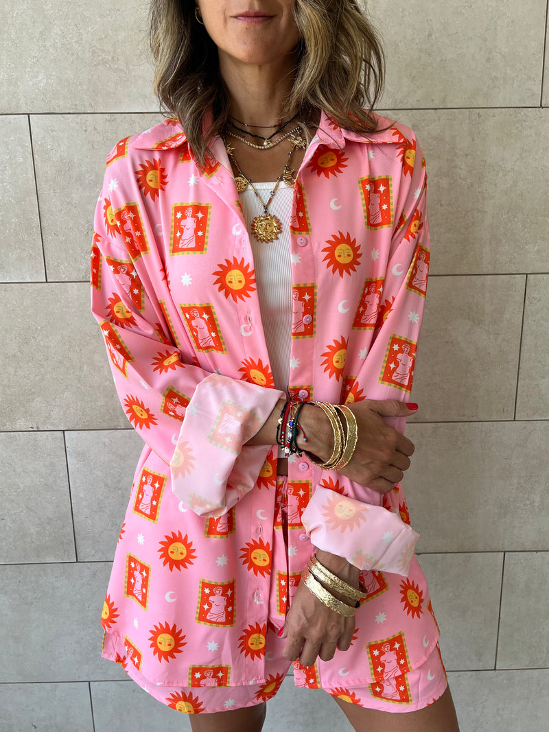 Sunset Long Sleeve Shirt
