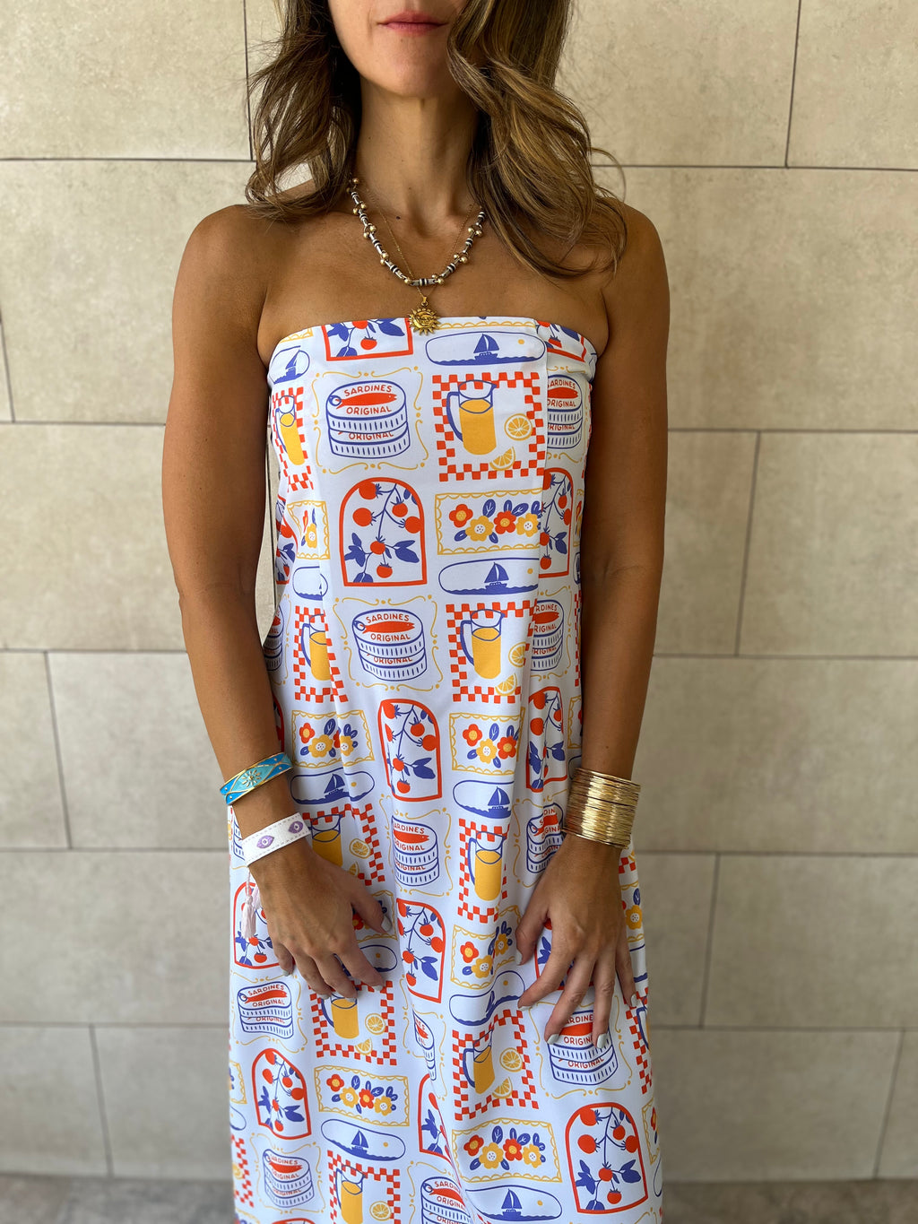 Sunrise Off Shoulder Dress