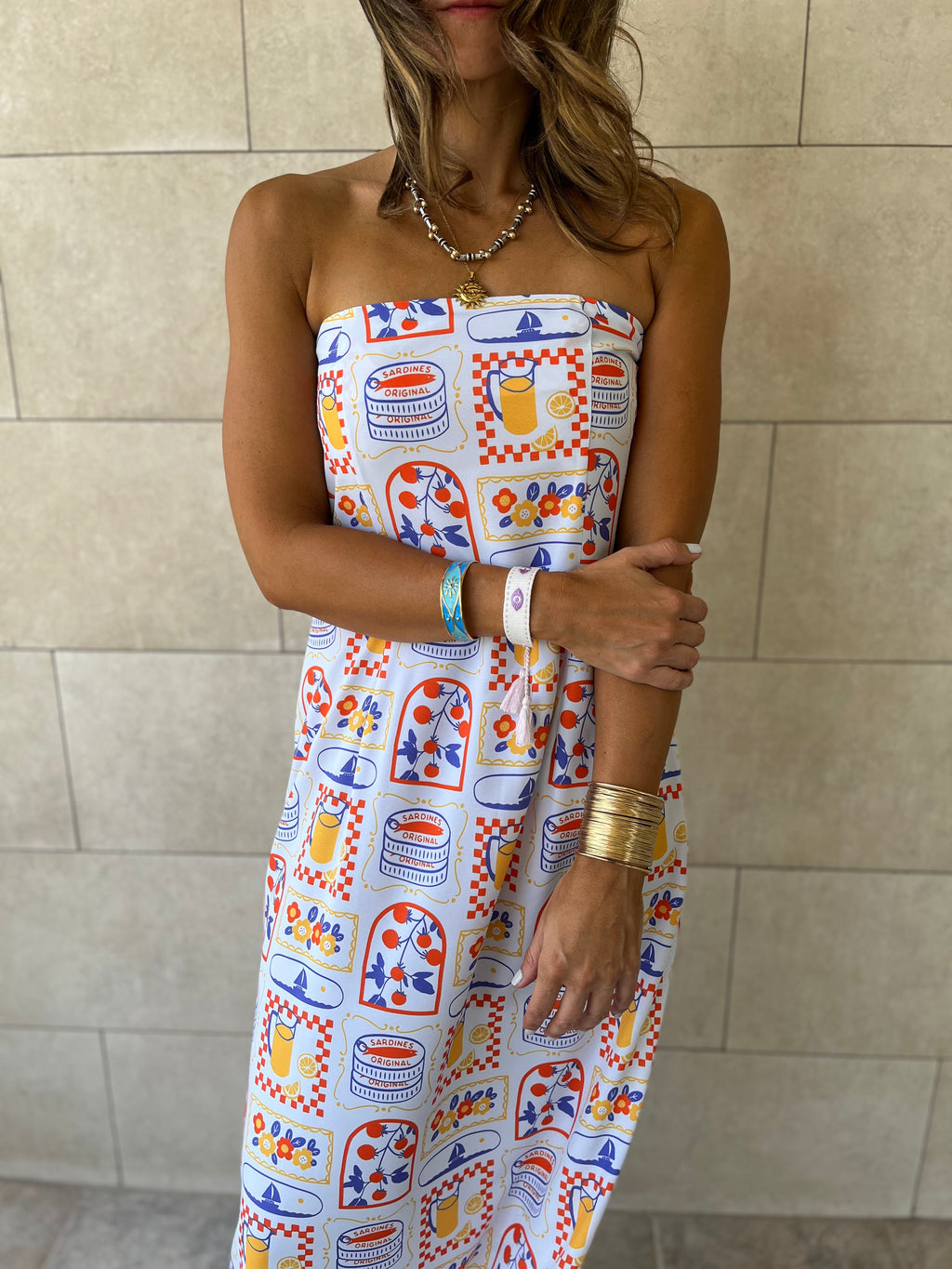 Sunrise Off Shoulder Dress