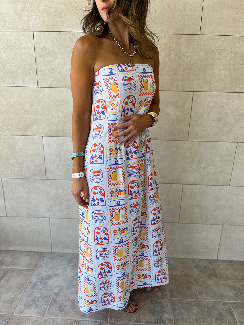 Sunrise Off Shoulder Dress