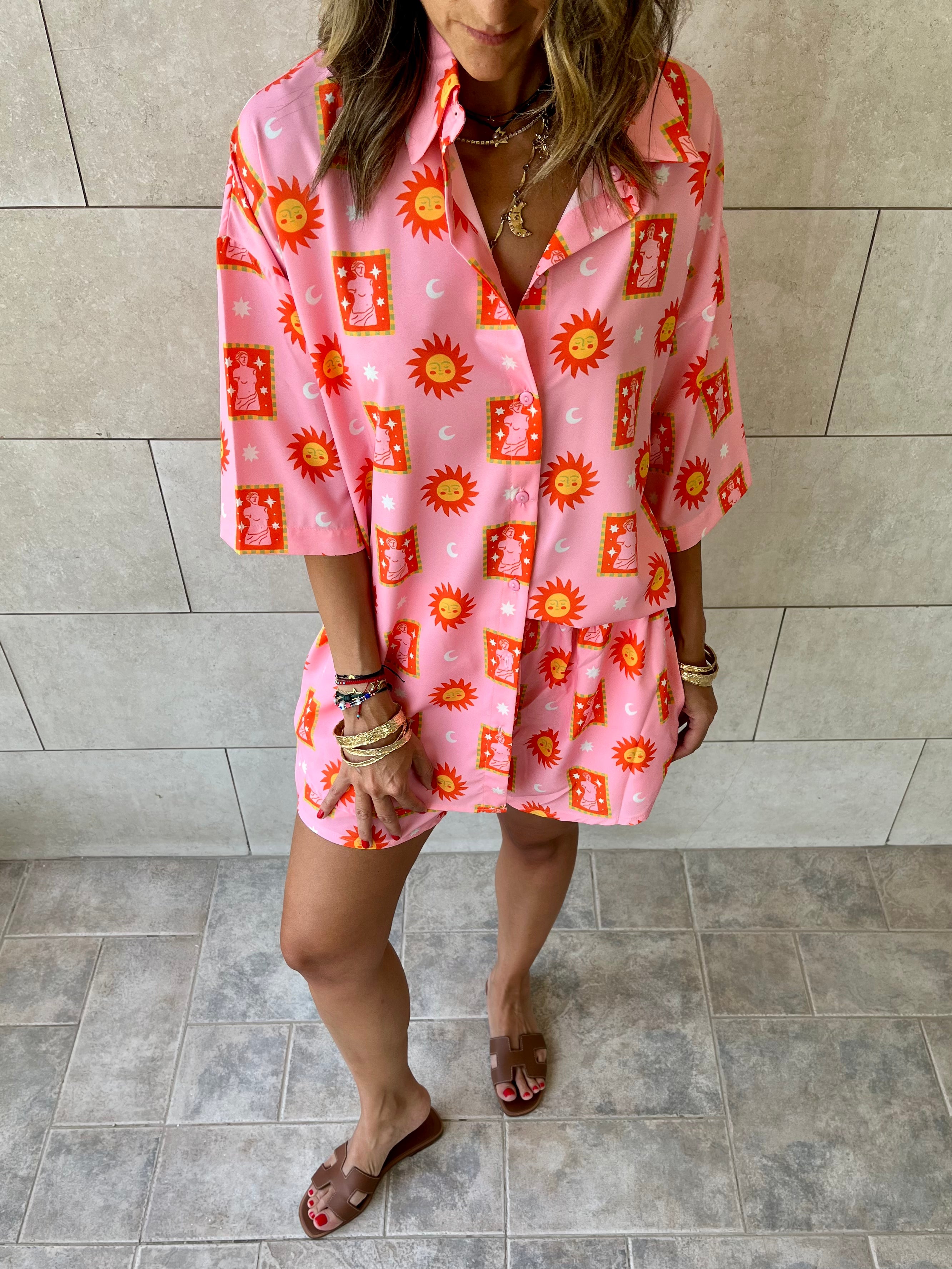 Sunset Short Sleeve Shirt