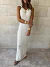 White Starlight Lined Dress