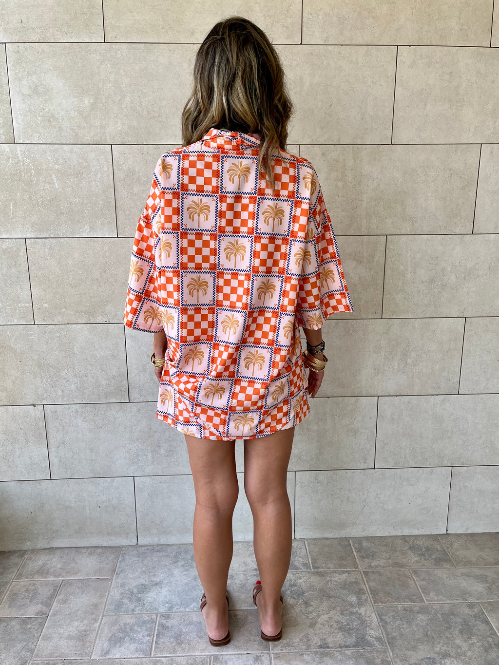 Checkered Short Sleeve Shirt