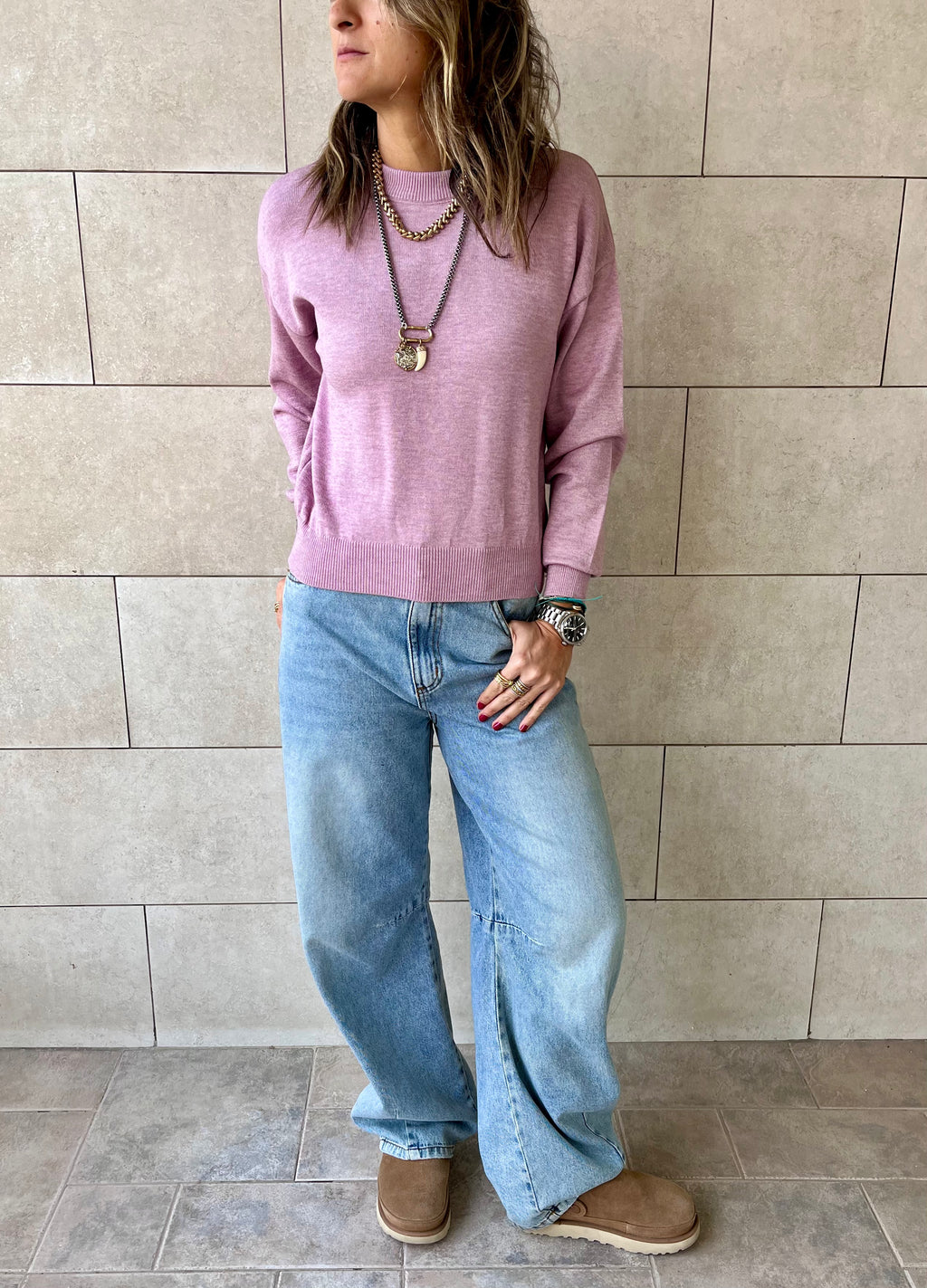 Blush Signature Basic Pullover