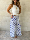 Blue Palms Printed Pants