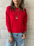 Red Signature Basic Pullover